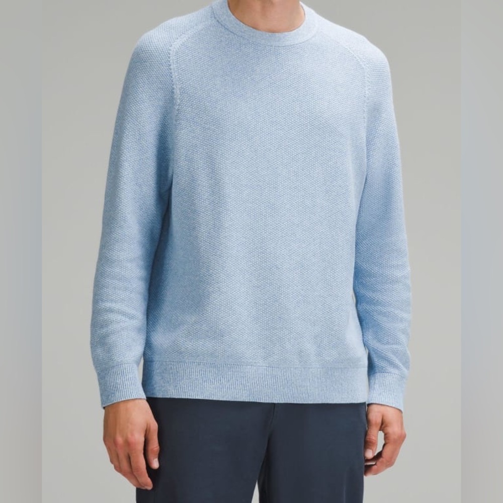 Lululemon Textured Knit Crewneck Sweater